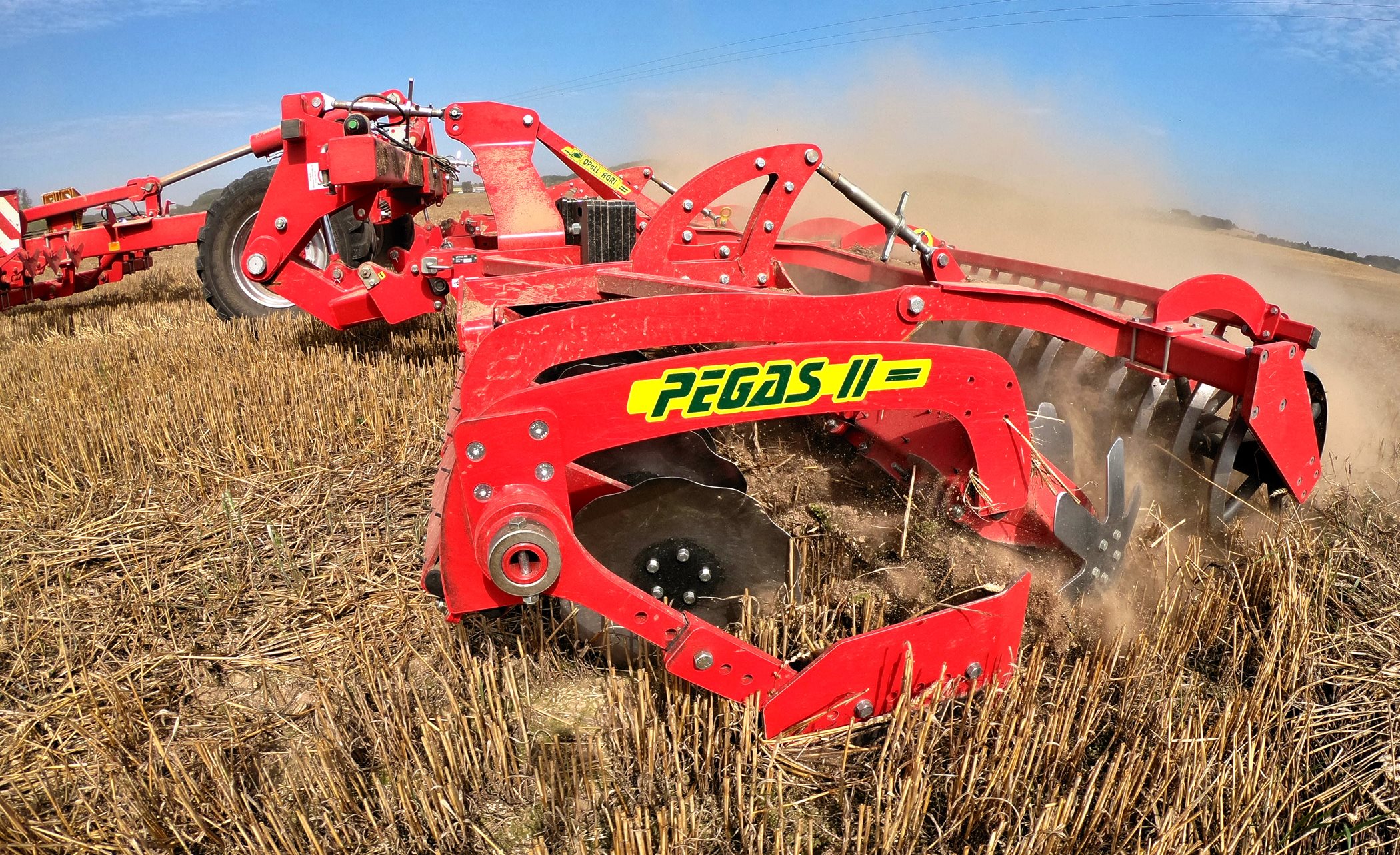 Дисковая борона (лущильник) полунавесная на системном носителе NEPTUN-PEGAS II (OPALL-AGRI, ЧЕХИЯ)  - фото 1